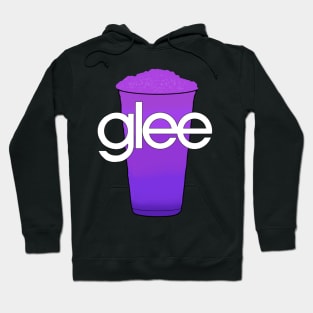 Glee Slushie Fanart Purple Hoodie